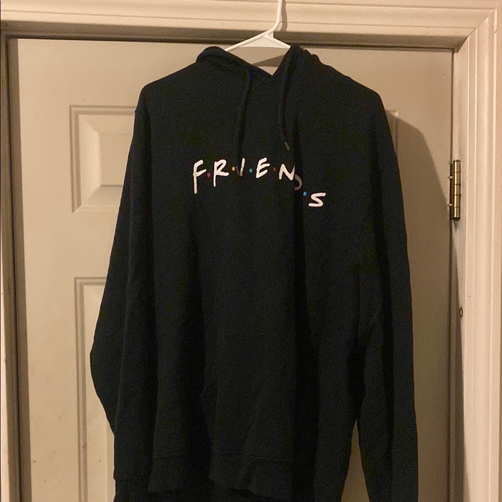 Old Navy Black Hoodie with Friends Logo
